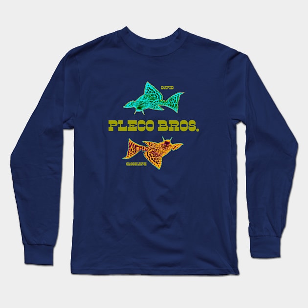 Pleco Bros. Long Sleeve T-Shirt by Better Bring a Towel